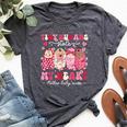 Mother Baby Nurse Tiny Humans Stole My Heart Valentines Day Bella Canvas T-shirt Heather Deep Teal