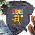 Read A Book Bruh Dabbing Book Teacher Students Reading Bella Canvas T-shirt Heather Deep Teal