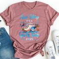 Aw Ship It's A Girls Trip 2025 Girl Cruise Vacation Trip Bella Canvas T-shirt Heather Dark Grey