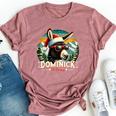 Christmas Xmas Dominick The Donkey Christmas Donkey Cheer Bella Canvas T-shirt Heather Dark Grey