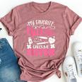My Favorite Nurse Calls Me Sister Mother's Day Rn Nursing Bella Canvas T-shirt Heather Dark Grey