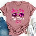 Girls Trip Las Vegas 2025 Nevada Vacation Birthday Trip Bella Canvas T-shirt Heather Dark Grey