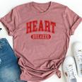 Heart Breaker Happy Valentine's Day Retro Women Bella Canvas T-shirt Heather Dark Grey