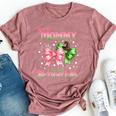 Mom Of The Birthday Girl Matching Witch Family Bday Party Bella Canvas T-shirt Heather Dark Grey
