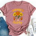 Happiness Is Being A Bubby Cute Bella Canvas T-shirt Heather Mauve