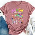 Just A Girl Who Love Dandy's World Bella Canvas T-shirt Heather Mauve