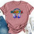 Mary Name Personalized R&B Music Vibes 80'S Vintage Women Bella Canvas T-shirt Heather Mauve