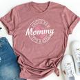 Proud New Mommy It's A Girl Mom To Be 1St Time Mother Bella Canvas T-shirt Heather Mauve