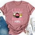 Rude Cupcake Bakery Humor Baking Joke Women's Heather T-Shirt Heather Mauve