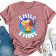 Smile S'More Weekend Clamping Children Women's Heather T-Shirt Heather Mauve
