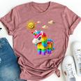 Unicorn Lover Master Builder Bricks Blocks Play Toys Girls Bella Canvas T-shirt Heather Mauve