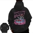 Raccoon Back Print Zip Hoodie for Men | Fun & Quirky Design