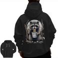 Raccoon Eating Noodle Hoodie | Unisex Zip Up | Fun Back Print