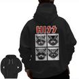 Raccoon Rock Concert Zip-Up Hoodie | Men, Women, Kids | Back Print