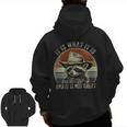 Raccoon 'Trash Panda' Men's Hoodie - Fun Urban Style Zip-Up