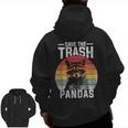 Save the Trash Pandas Raccoon Hoodie | Vintage Retro Design