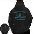 Support Local Street Cat - Vintage Animal Print Men's Zip Hoodie