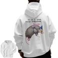 Fairy Godpossum Raccoon Hoodie for Men - Fun & Unique Design
