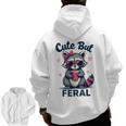 Feral Raccoon Zip-Up Hoodie | Cute Summer Style for Women & Men