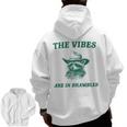 Raccoon Cowboy Men’s Hoodie - Sarcastic Vibes Zip Up