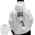 Raccoon Trash Panda Hoodie - Fun Cartoon Animal Design | Men's
