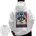 Trash Panda Raccoon Zip Up Hoodie | Animal Lover's Delight