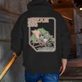 Raccoon Dream Big Trash Men Zip-Up Hoodie - Fun Animal Design