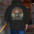 Raccoon 'Trash Panda' Men's Hoodie - Fun Urban Style Zip-Up