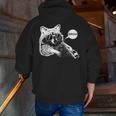 Trash Panda Raccoon Zip Hoodie - Funny Slang for Men & Teens