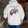 Fairy Godpossum Raccoon Hoodie for Men - Fun & Unique Design