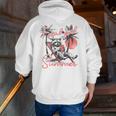 Feral Raccoon Summer Vacation | Men's Zip-Up Hoodie