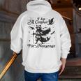 Raccoon Trend Hoodie for Adults | Grey Small Cotton Blend | Fun Back Print