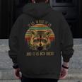 Gym Raccoon Trash Panda Men's Zip-Up Hoodie | Workout Inspiration