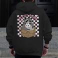 Possum & Raccoon Hoodie for Pet Lovers | Unisex Zip-Up with Back Design