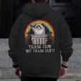 Raccoon Trash Panda Men's Zip-Up Hoodie - Fun Urban Style