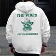 Raccoon Cowboy Men’s Hoodie - Sarcastic Vibes Zip Up