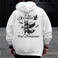 Raccoon Trend Hoodie for Adults | Grey Small Cotton Blend | Fun Back Print