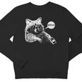 Bruh Raccoon Trash Panda Lover Racoon Meme Teens Slang Youth Crewneck Sweatshirt