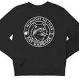 Gym Raccoon Youth Sweatshirt | Fun Fitness Theme For Kids