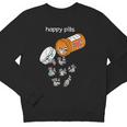 Happy Raccoon Youth Crewneck Sweatshirt - Fun Gift for Animal Lovers