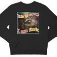 Life Is Soup Oddly Specific Weird Ironic Raccoon Meme Youth Crewneck Sweatshirt