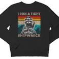 Raccoon Captain Crewneck Sweatshirt - Vintage Youth Pirate Theme