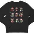 Raccoon Christmas Pajama Sweatshirt - Youth Crewneck for Raccoon Lovers