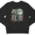 Raccoon Crewneck Sweatshirt - Youth | Funny, Quirky Night Howl