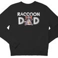Raccoon Dad Crewneck Sweatshirt - Fun Father's Day Gift