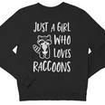 Raccoon Lover Youth Crewneck Sweatshirt - Cute Animal Passion