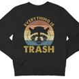 Raccoon Lovers Youth Crewneck Sweatshirt - Trash Theme Vintage