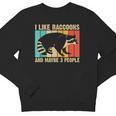 Raccoon For Men Women Raccoon Lover Introvert Youth Crewneck Sweatshirt