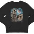 Raccoon Moon Sweatshirt - Unisex Crewneck for All Ages | Cozy