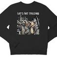 Raccoon & Opossum Youth Sweatshirt - Fun Party Vibes Crewneck